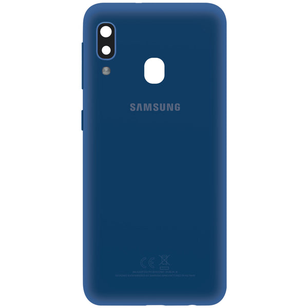 Samsung Galaxy A20e (A202F) Original Akkudeckel Serviceware Blue