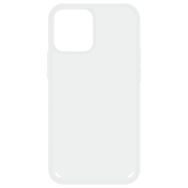 iPhone 12 mini Silicon Clear Case (Stoß- und Kratzfest) im Blister - schwarz