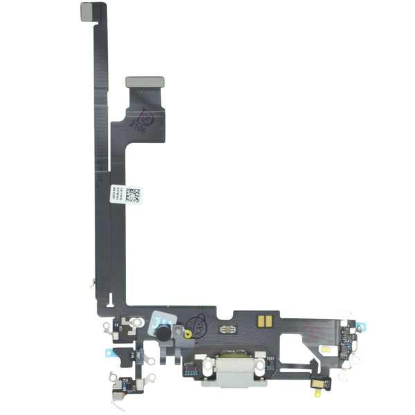 iPhone 12 Pro Max Lightning Ladebuchse Chargeflex Dockconnector silber
