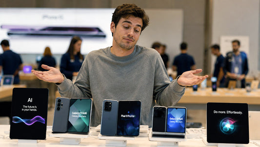 Falt-Smartphones und KI: Kunden eher desinteressiert