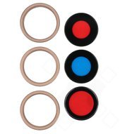 Camera Lens + Bezel Set für A3293, A3296 Apple iPhone 16 Pro, 16 Pro Max