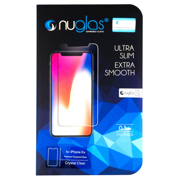 iPhone XR / 11 Schutzfolie Panzerglas Tempered Glass NUGLAS mit Blister