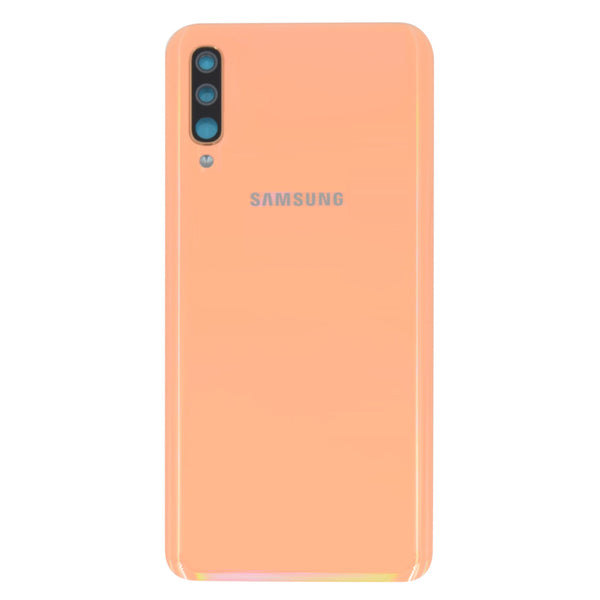 Samsung Galaxy A50 (A505F) Original Akkudeckel Serviceware Coral GH82-19229D