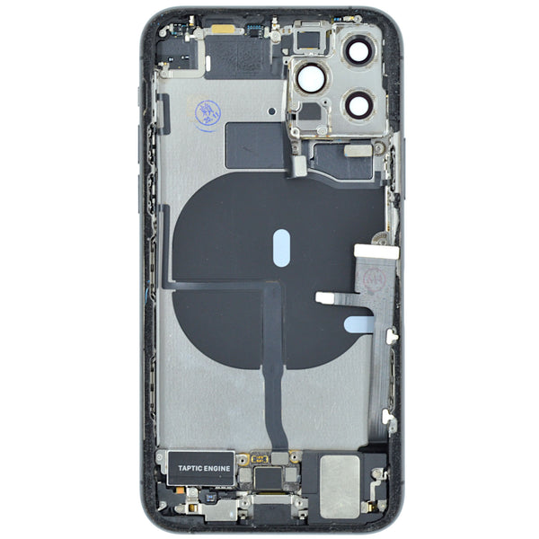 iPhone 11 PRO Gehäuse Backcover space grey bestückt "PULLED" EU