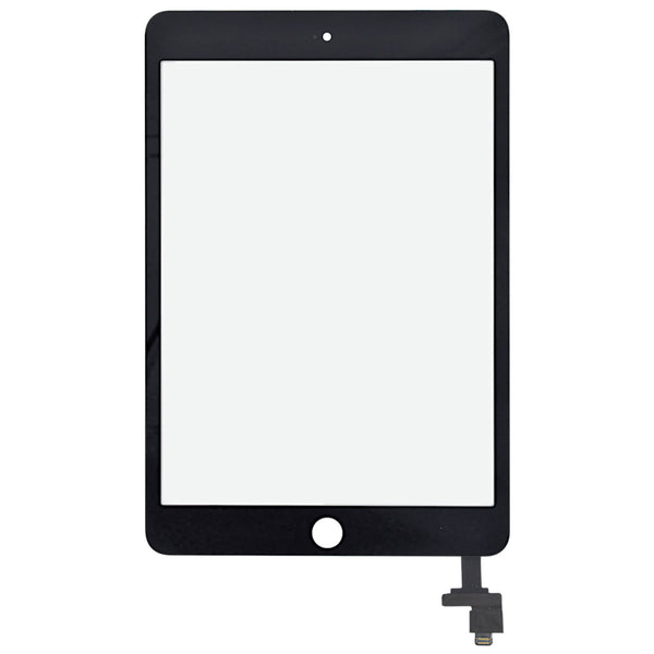 iPad mini 3 Touchscreen Premium-Digitizer schwarz mit Kupferrahmen mit IC A1489 A1490 A1491 A1599 A1600