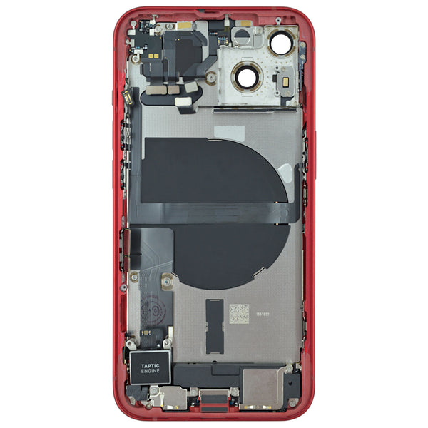 iPhone 13 Gehäuse Backcover Rot bestückt  "PULLED" EU