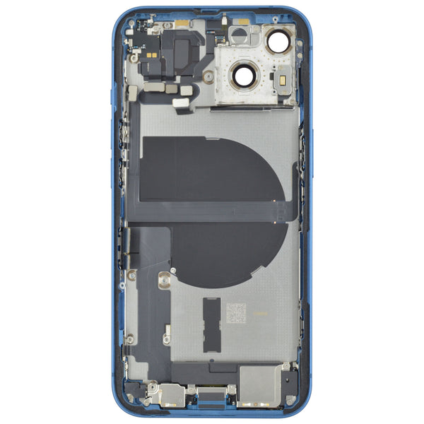 iPhone 13 Gehäuse Backcover Blau bestückt  "PULLED" EU