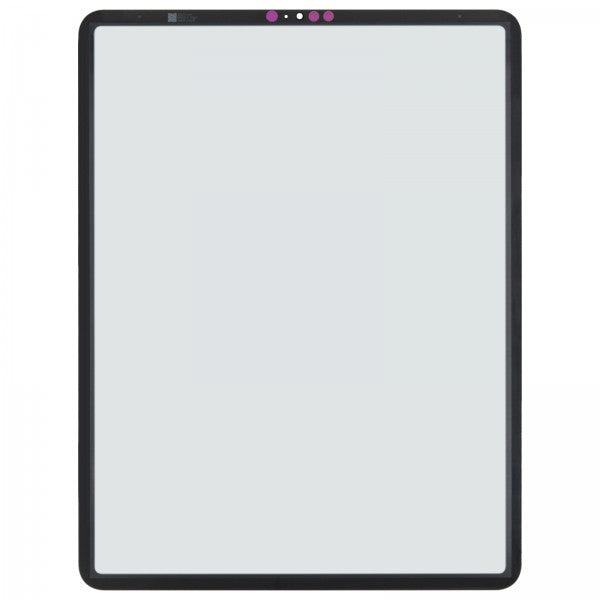 iPad Pro 12.9" Series 3 (2018) (A1876 A2014 A1895) Front Glass Black mit OCA