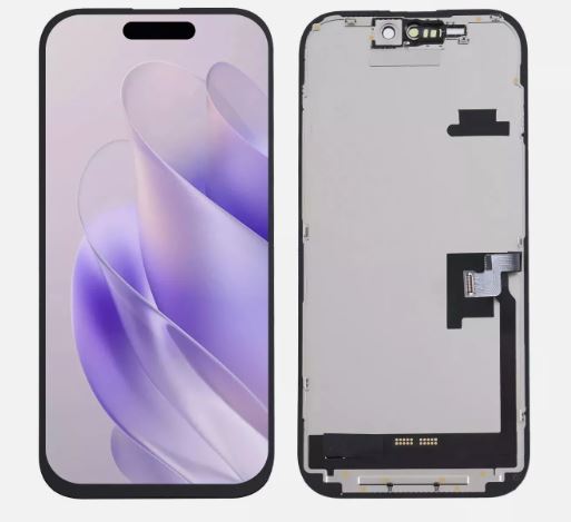 INCELL Displayeinheit kompatibel für iPhone 16 Pro schwarz (programmierbar)