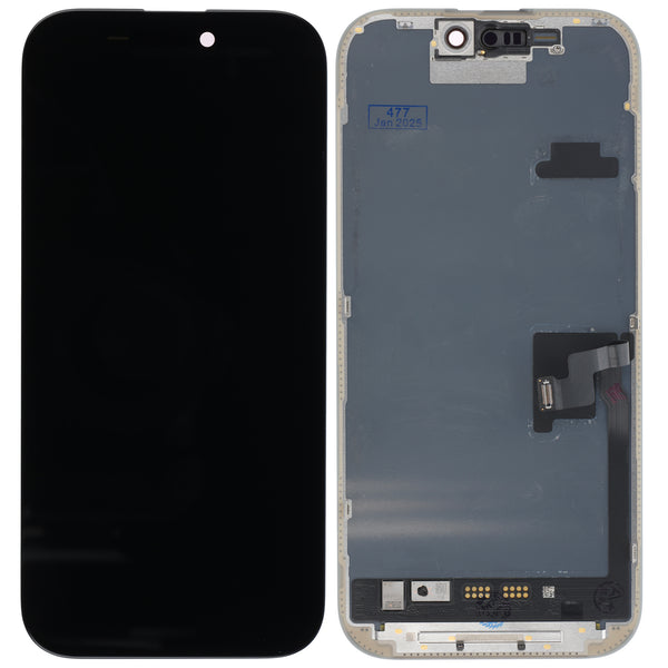 OLED refurbished Displayeinheit kompatibel für iPhone 16 Pro schwarz